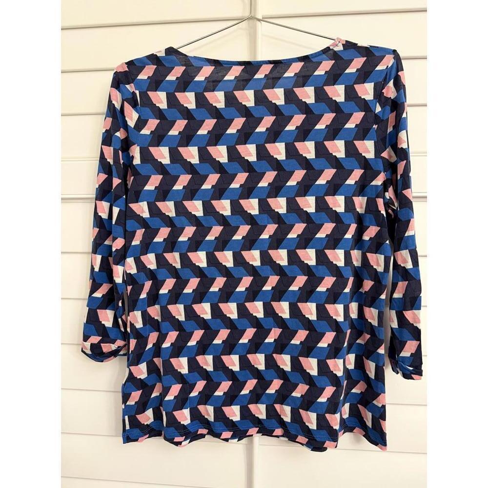Boden geometric print top Size 8 - Picture 5 of 5